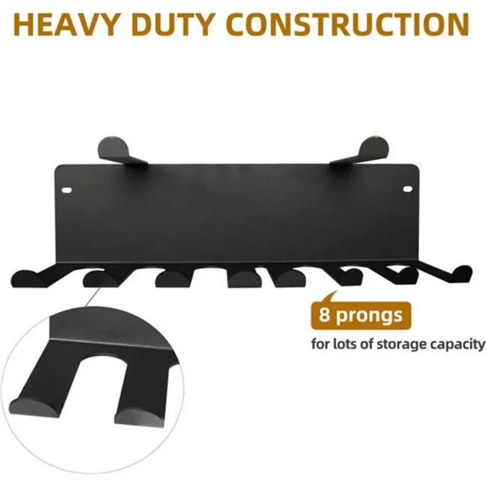 2 Tier Multi-Purpose Storage Rack Resistance Bands Rack Gym Storage Rack - Picture 6 of 7